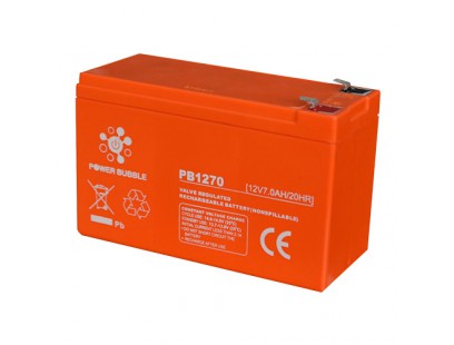 Akumuliatorius Power Bubble Premium PBP1207 (7Ah, 12V)
