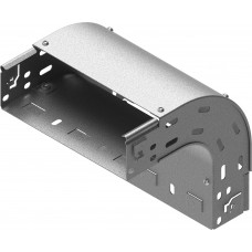 Lovelio jungtis 90° į apačią BAKS LUFZJ100H60 (100mm)