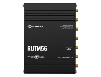 Maršrutizatorius 10 prievadų Teltonika RUTM56 DUAL 5/4G