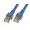 SF/UTP patch kabelis PVC CAT5e 1m (mėlynas)