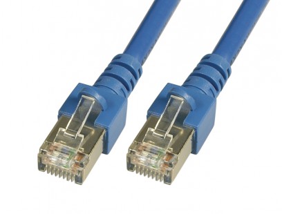 Patch kabelis (2m, SF/UTP, CAT5e, mėlynas)
