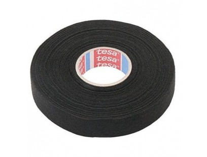 Izoliuojanti tekstilinė juosta TESA (juoda) 25m x 15mm 51608-00009-00