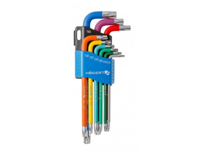 Torx raktų rinkinys Hogert HT1W817 (9 vnt)