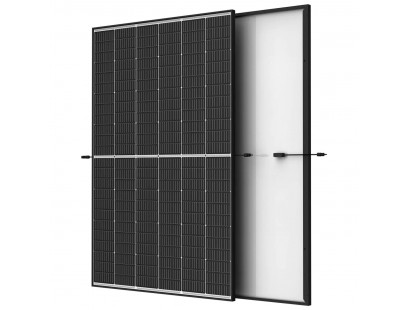 Monokristalinis fotovoltinis saulės modulis TrinaSolar NEG9R.28 (juodas, 435W, Dual Glass)