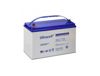 Akumuliatorius Ultracell UCG100-12 (100Ah, 12V, gelinis, gilaus iškrovimo)