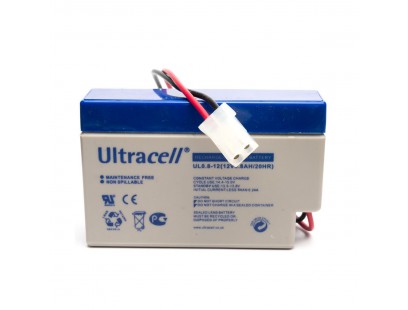 Akumuliatorius Ultracell UL0.8-12 (0.8 Ah, 12V)