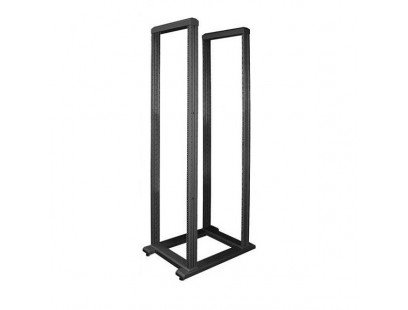19'' 42U atviras dvigubas rėmas 600X600 (juodas)